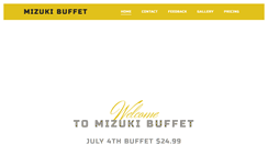 Desktop Screenshot of mizukibuffet.net