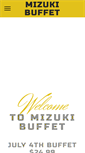 Mobile Screenshot of mizukibuffet.net